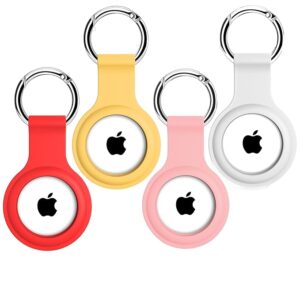 SQUIF-Airtag-Case-for-Apple-Airtags-Red_Yellow_Pink_White