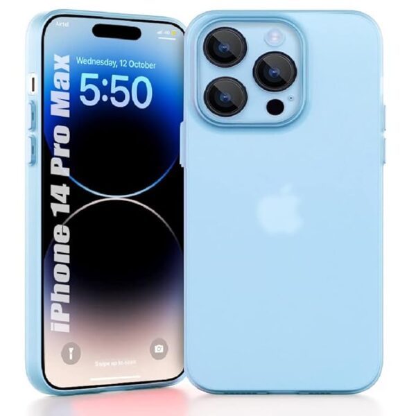 Squif iphone silicone 14 Pro Max Cover Blue